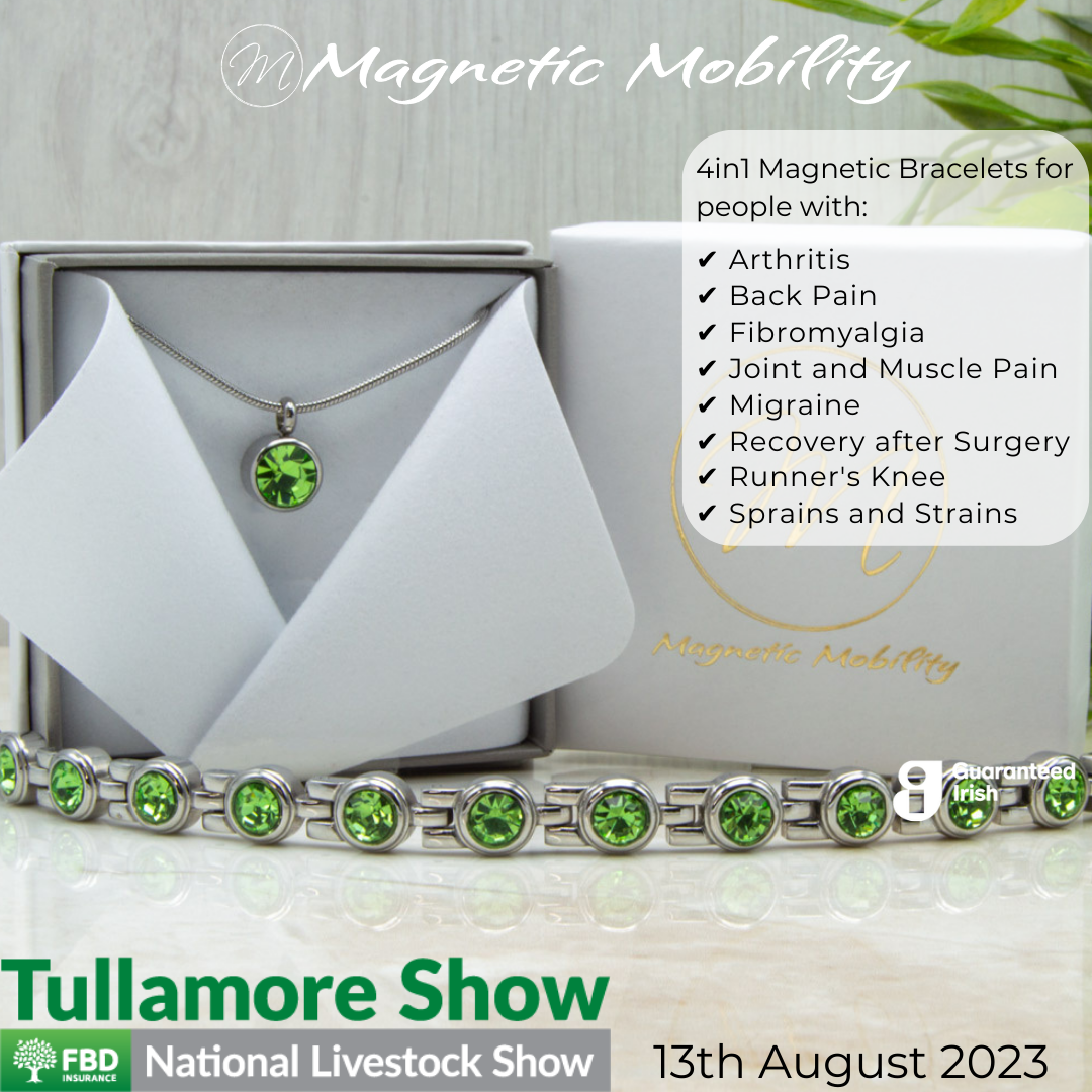 Magnetic Mobility to Enchant Tullamore Show with Therapeutic Jewellery
