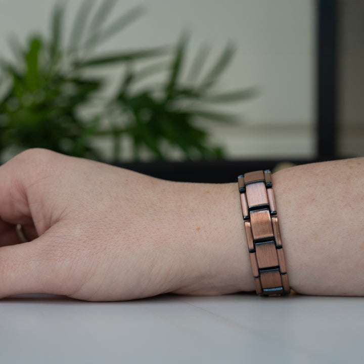 Alexander's Copper Double Strength Magnetic Bracelet