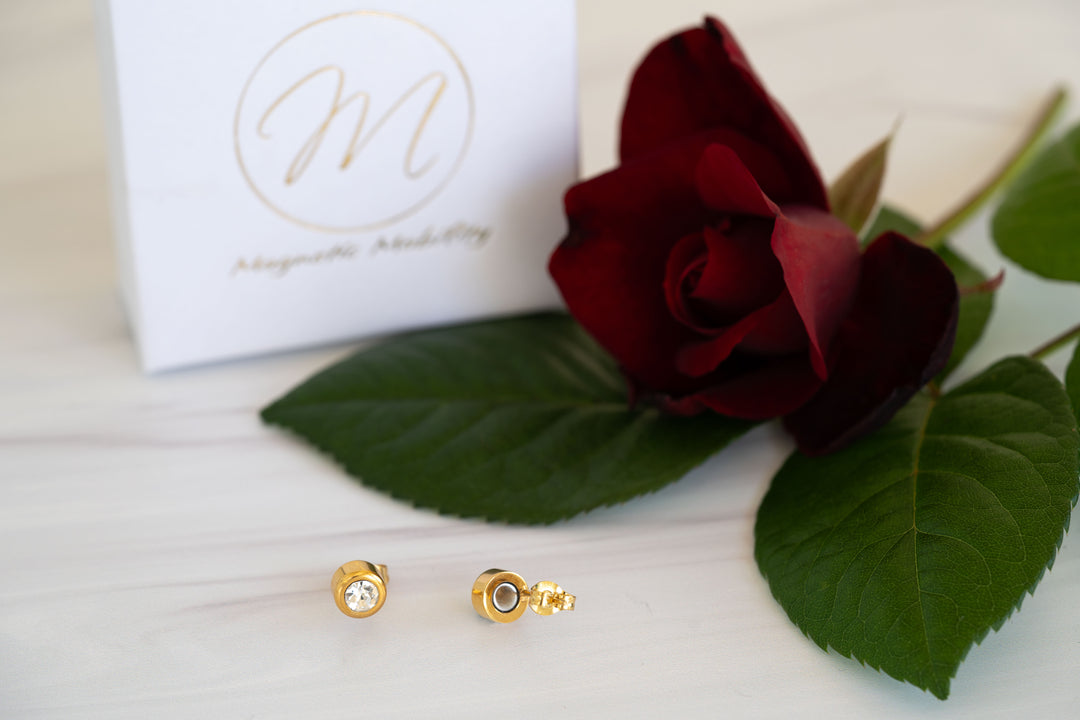 Angelica's Sun Magnetic  Earrings