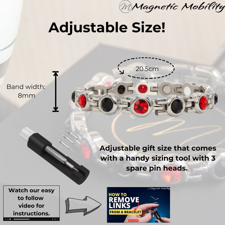 Newbridge FC Colours Magnetic Bracelet