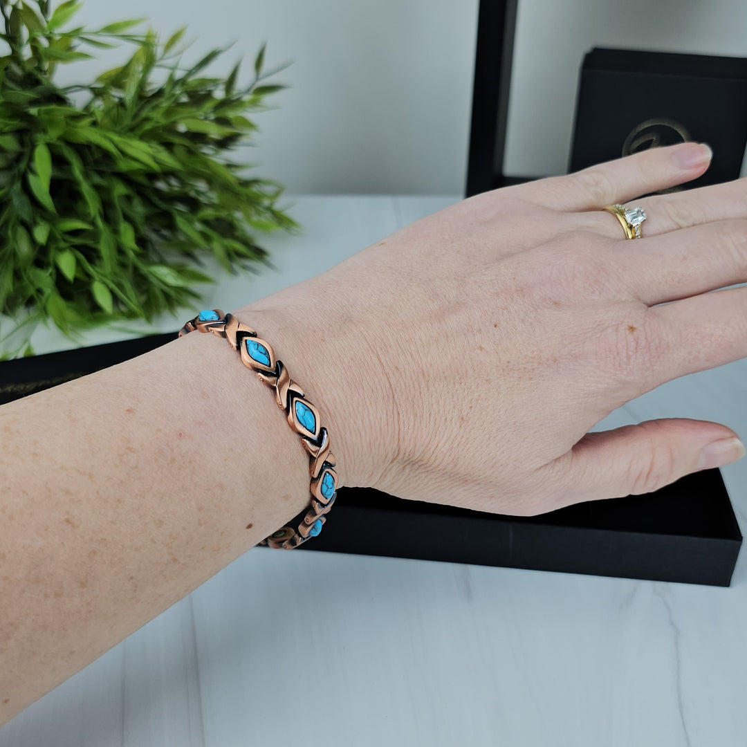 Betony Sky Copper Bracelet