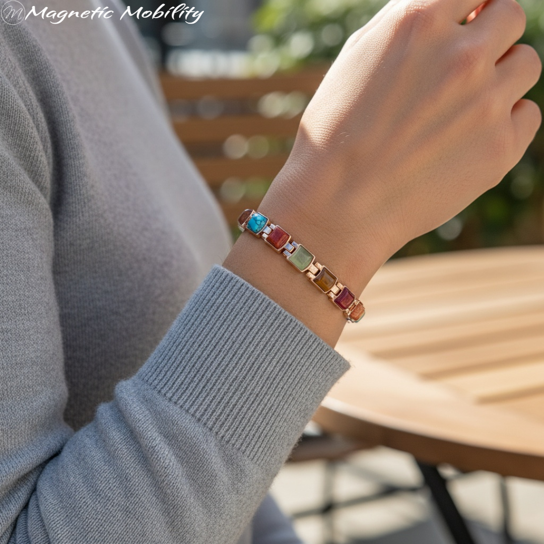 Candytuft Dawn - 4 in 1 Magnetic Bracelet