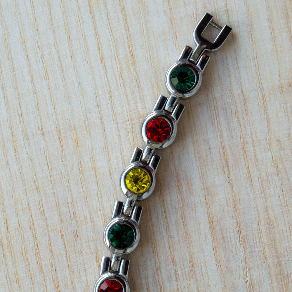 Carlow GAA County Colours Magnetic Bracelet
