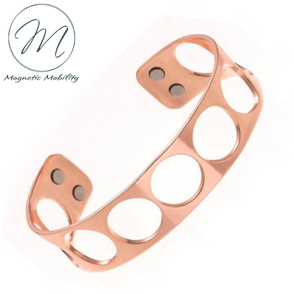 Cyclamen Copper Bracelet