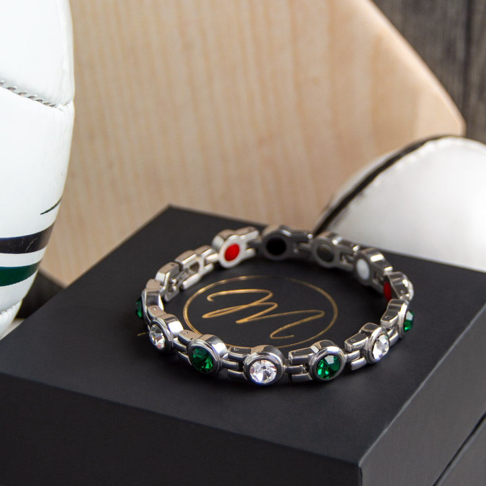 Fermanagh GAA County Colours Magnetic Bracelet