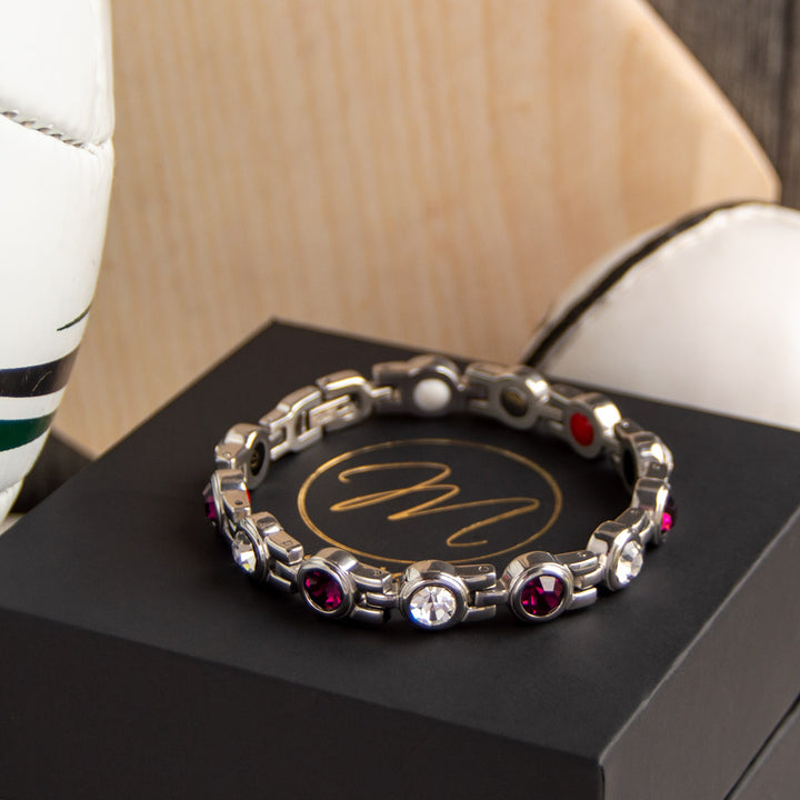 Galway GAA County Colours Magnetic Bracelet