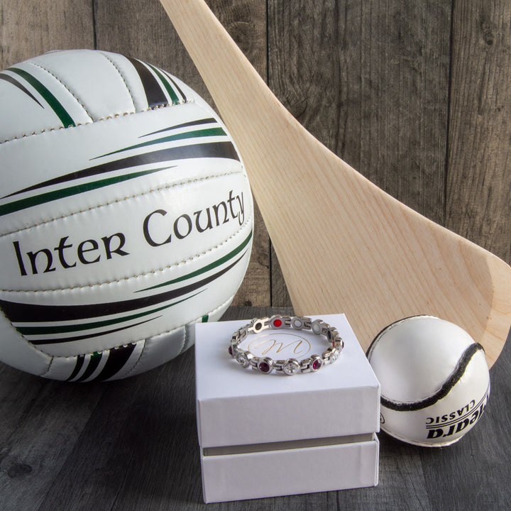 Galway GAA County Colours Magnetic Bracelet