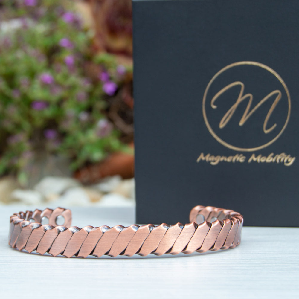 Mantle Copper Bracelet and Copper Ring Gift Set