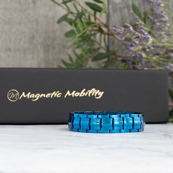 Metallic Ashe 4in1 Magnetic Bracelet - Double Strength