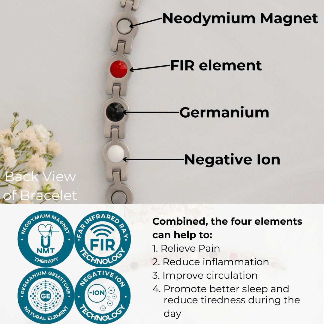 Newbridge FC Colours Magnetic Bracelet