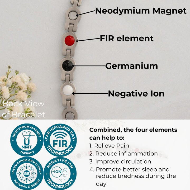 Newbridge FC Colours Magnetic Bracelet
