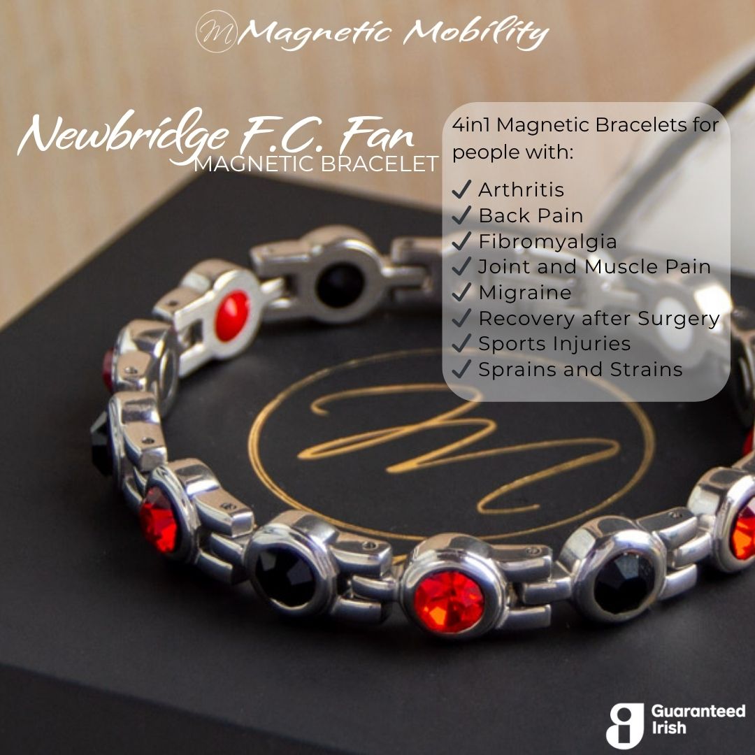 Newbridge FC Colours Magnetic Bracelet
