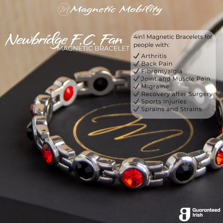 Newbridge FC Colours Magnetic Bracelet