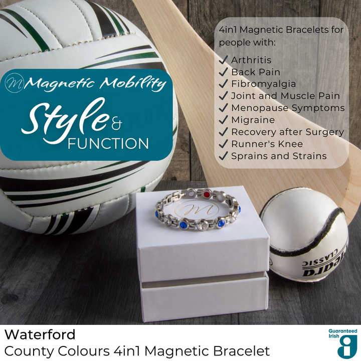 Waterford GAA County Colours Magnetic Bracelet