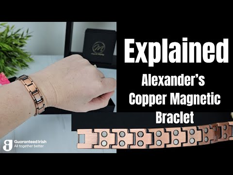 Alexander's Copper Double Strength Magnetic Bracelet