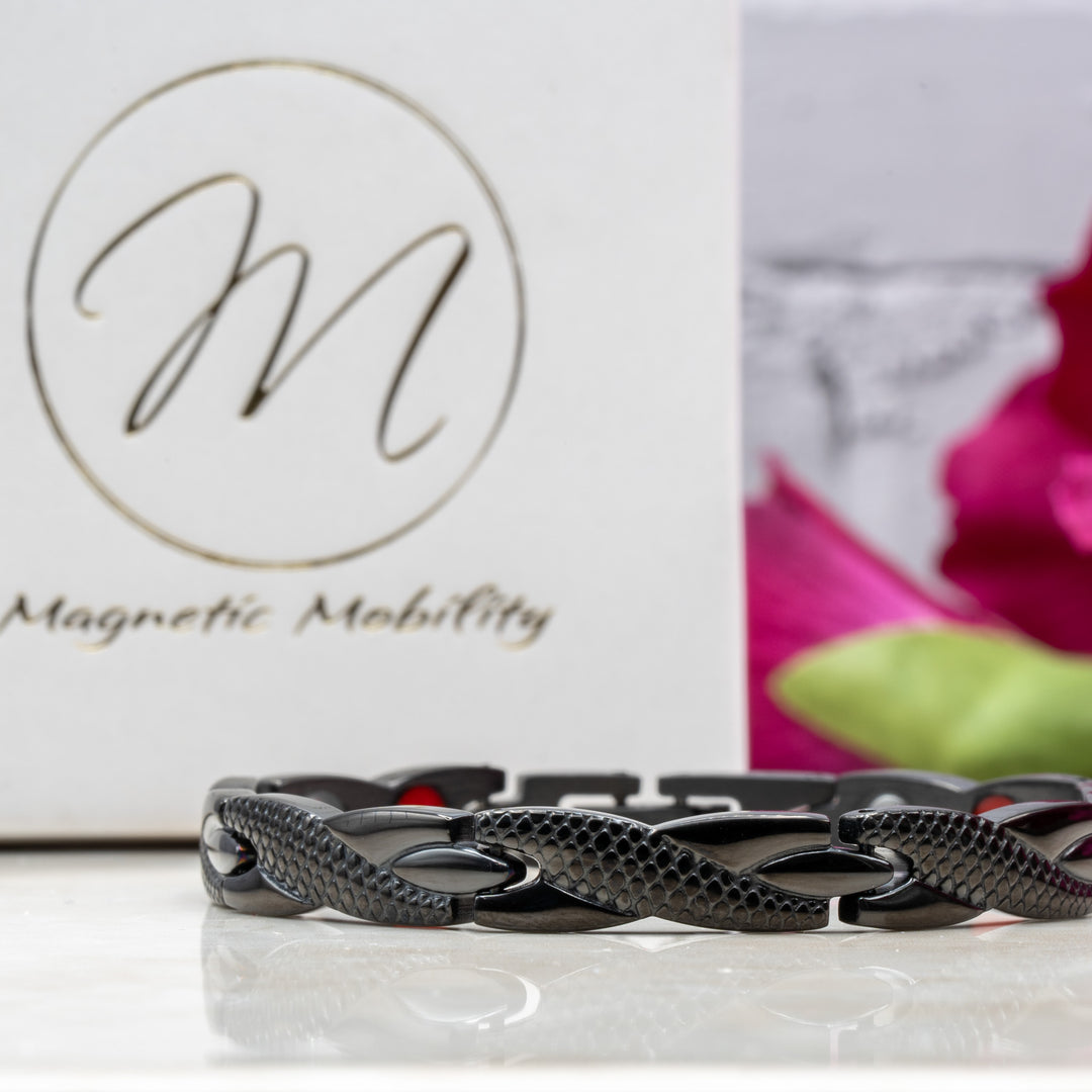 Snapdragon Night- 4in1 Magnetic Bracelet - All Black