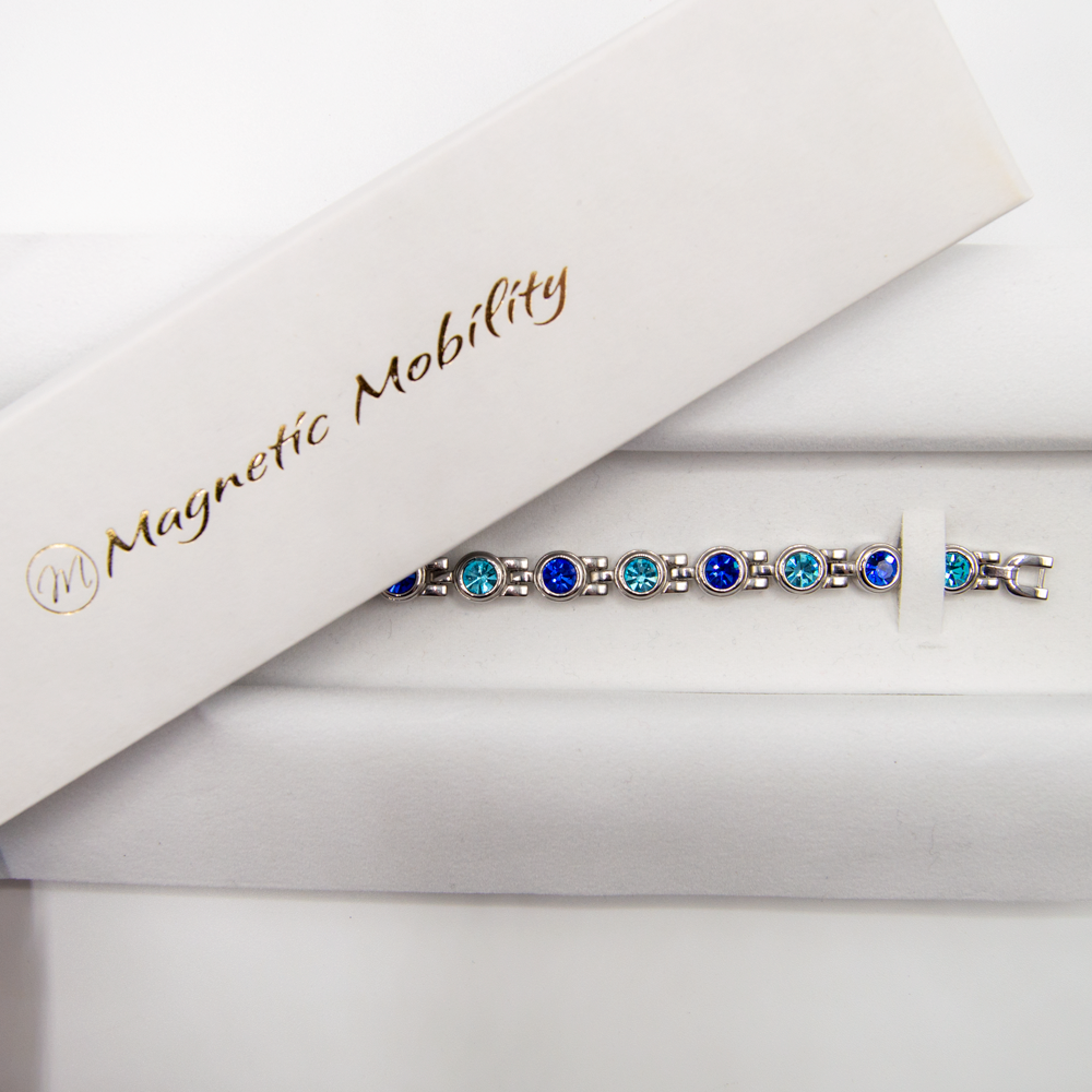 True Blue Christmas 4in1 Magnetic Bracelet