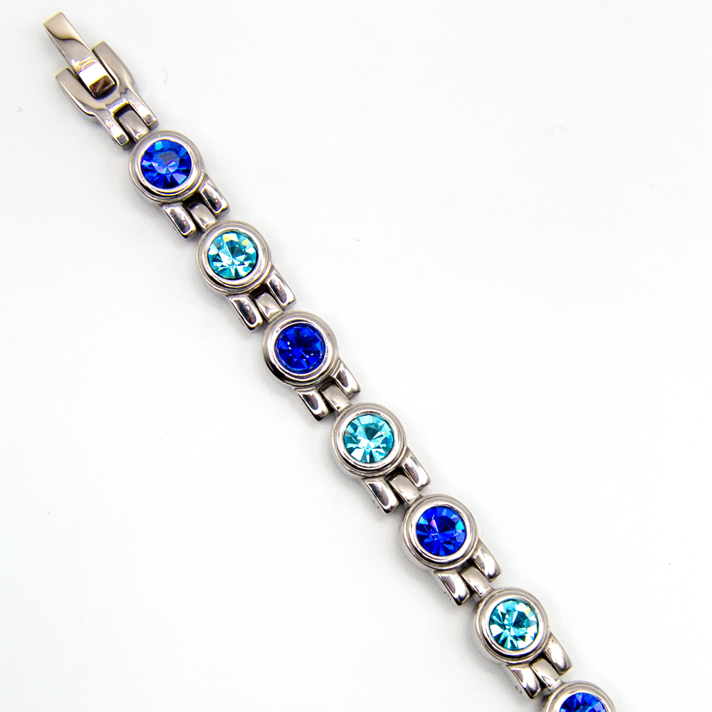 True Blue Christmas 4in1 Magnetic Bracelet