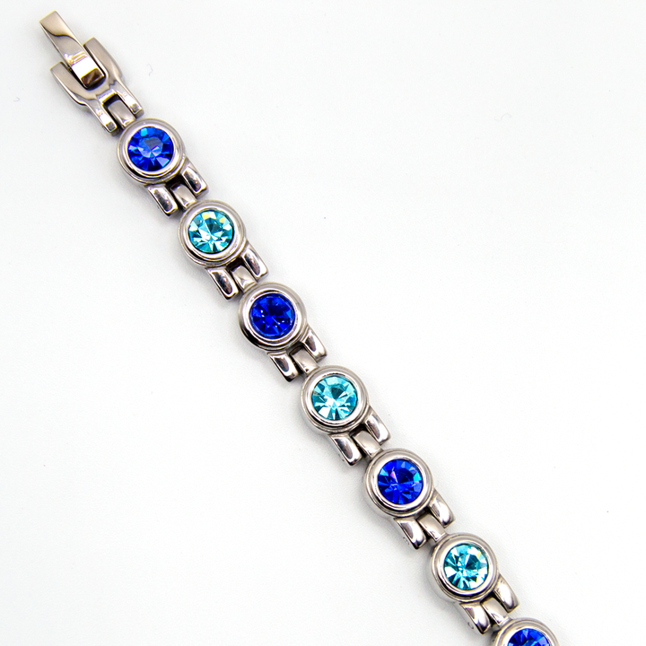 True Blue Christmas 4in1 Magnetic Bracelet