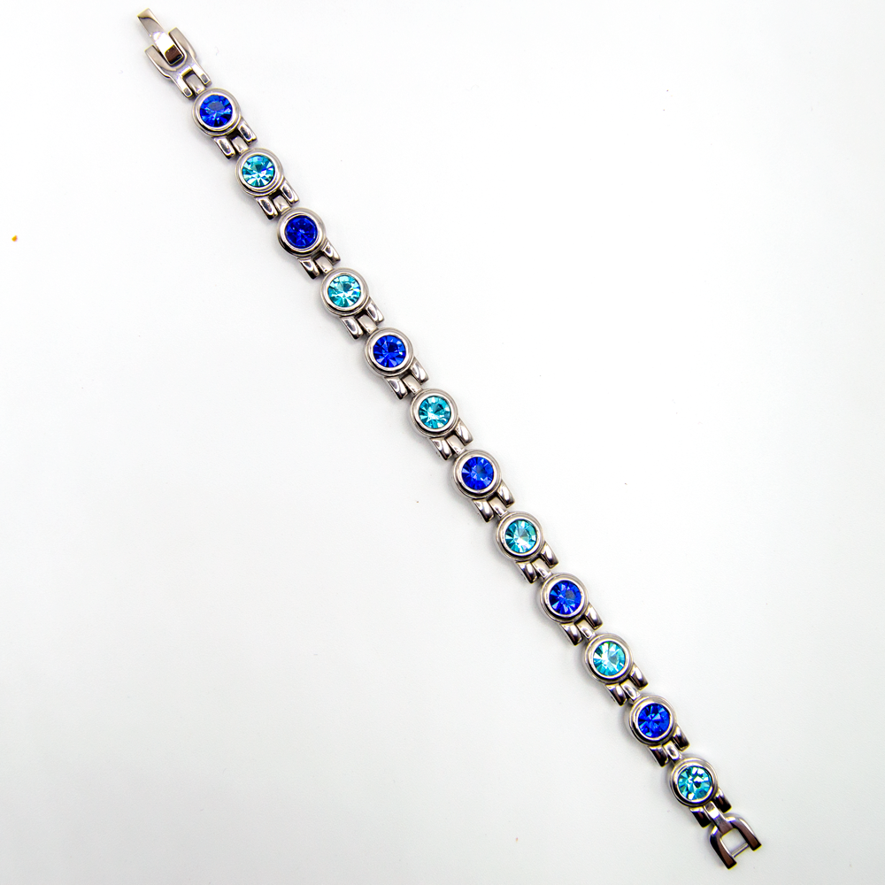 True Blue Christmas 4in1 Magnetic Bracelet