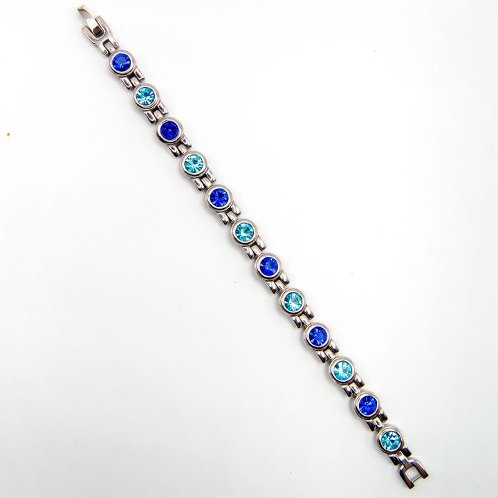 True Blue Christmas 4in1 Magnetic Bracelet
