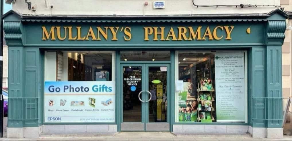 Image of Mullany's Pharmacy in Portarlington - now stockists of Magnetic Mobility.