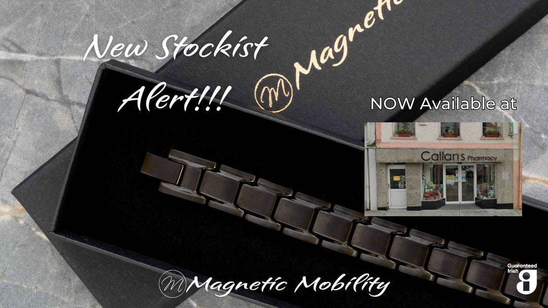 Image of Magnetic Mobility announcing new stockist, Callan's Pharmacy in Cavan