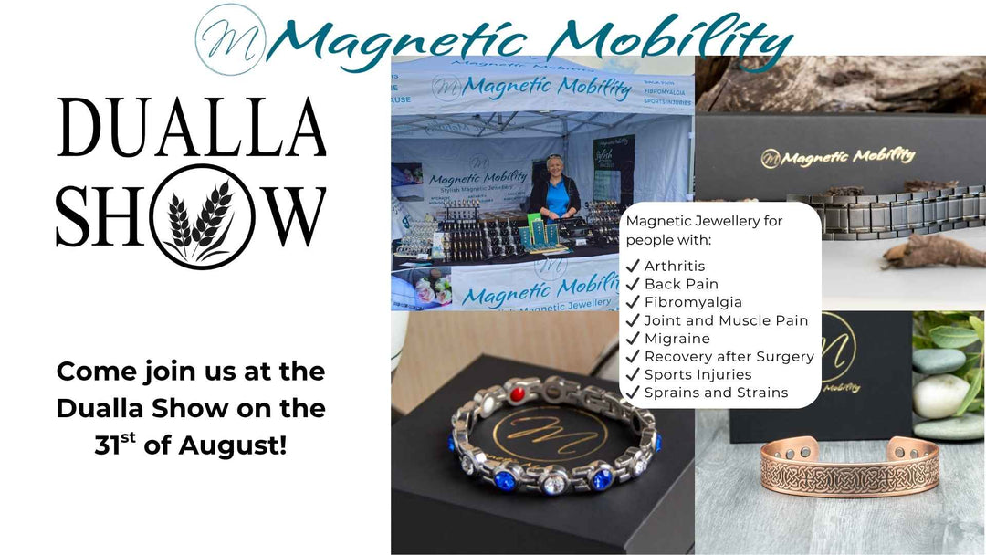 Image of Magnetic Mobility announcing exhibiting at the Dualla Show