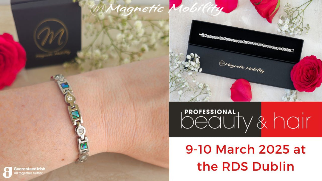 Magnetic Mobility at the Professional Beauty Show: Discover Our Copper and 4in1 Magnetic Bracelets for Wellness and Style