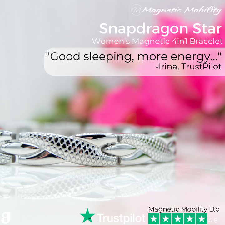 Trustpilot review of Snapdragon Star 4in1 Magnetic Bracelet: Good sleeping, more energy...