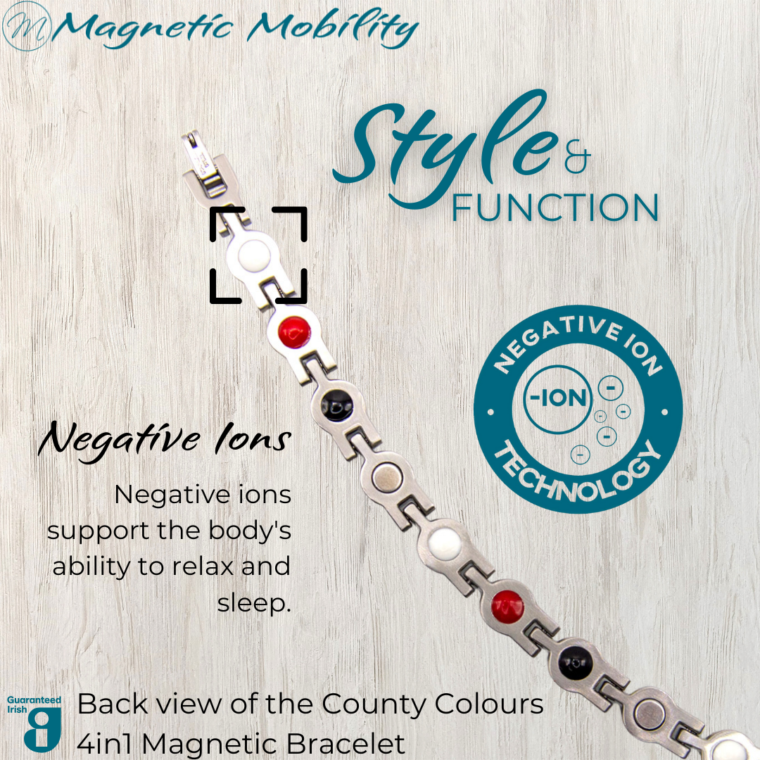 Cavan GAA County Colours Magnetic Bracelet