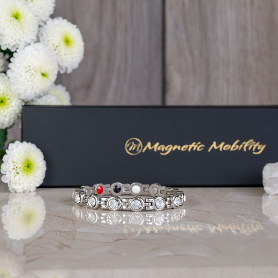 April Birthstone Bundle - Magnetic Bracelet, Necklace and Earrings