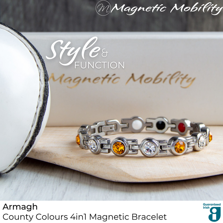 Armagh GAA County Colours Magnetic Bracelet