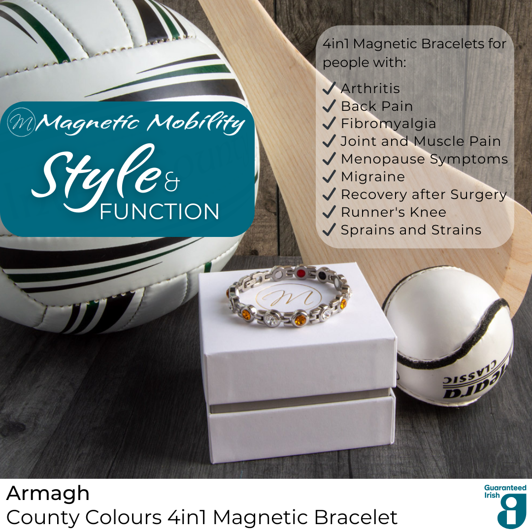 Armagh GAA County Colours Magnetic Bracelet