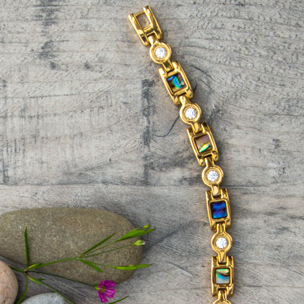 Avens Sun Gift Set - Magnetic Bracelet, Drop Earrings and Necklace