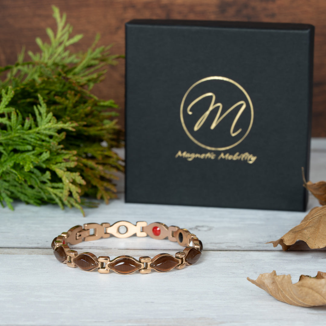 Azalea Dawn Jasper 4in1 Magnetic Bracelet