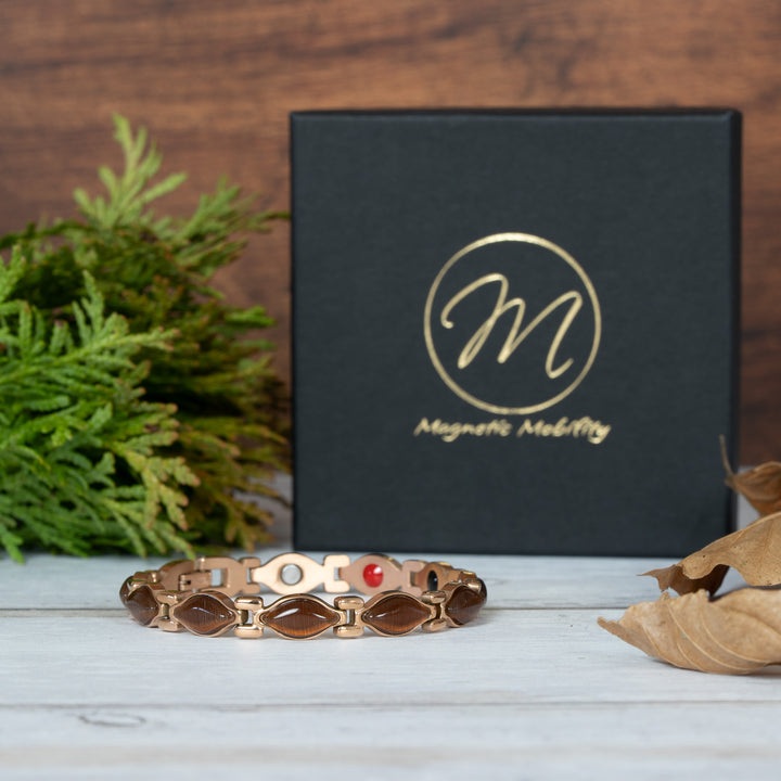 Azalea Dawn Jasper 4in1 Magnetic Bracelet