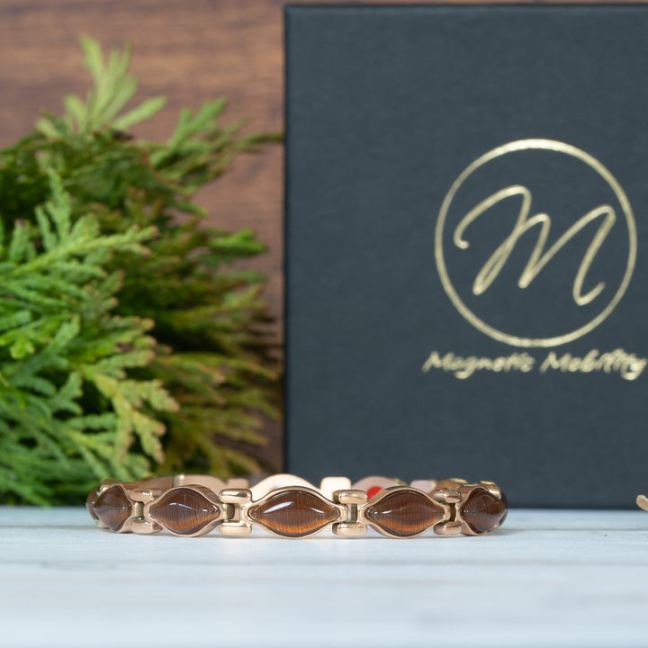 Azalea Dawn Jasper 4in1 Magnetic Bracelet