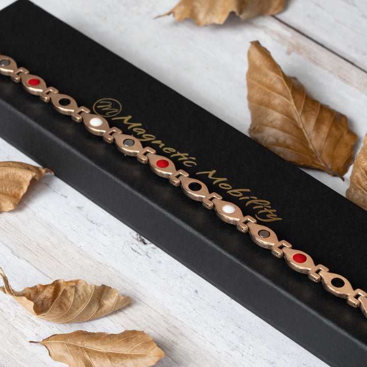 Azalea Dawn Jasper 4in1 Magnetic Bracelet