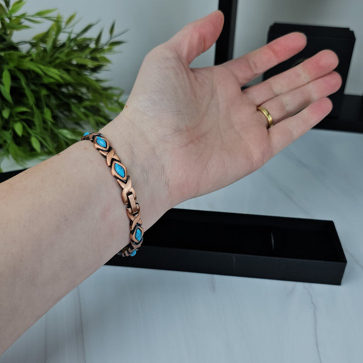 Betony Sky Copper Bracelet