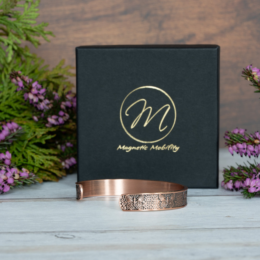 Buddleia Copper Bangle