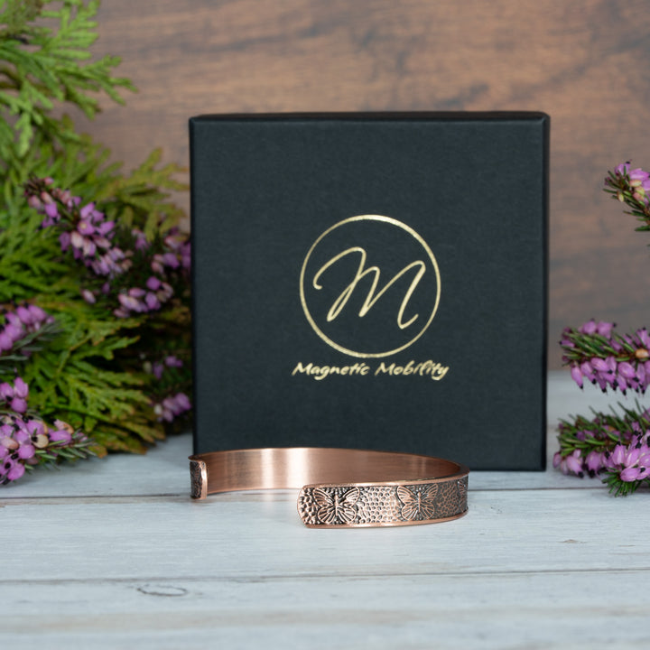 Buddleia Copper Bangle