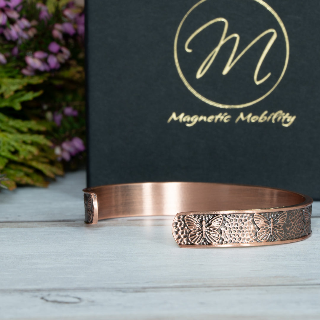 Buddleia Copper Bangle