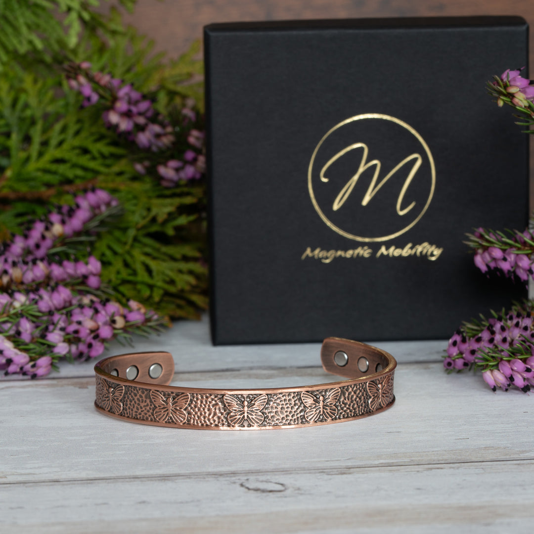 Buddleia Copper Bangle