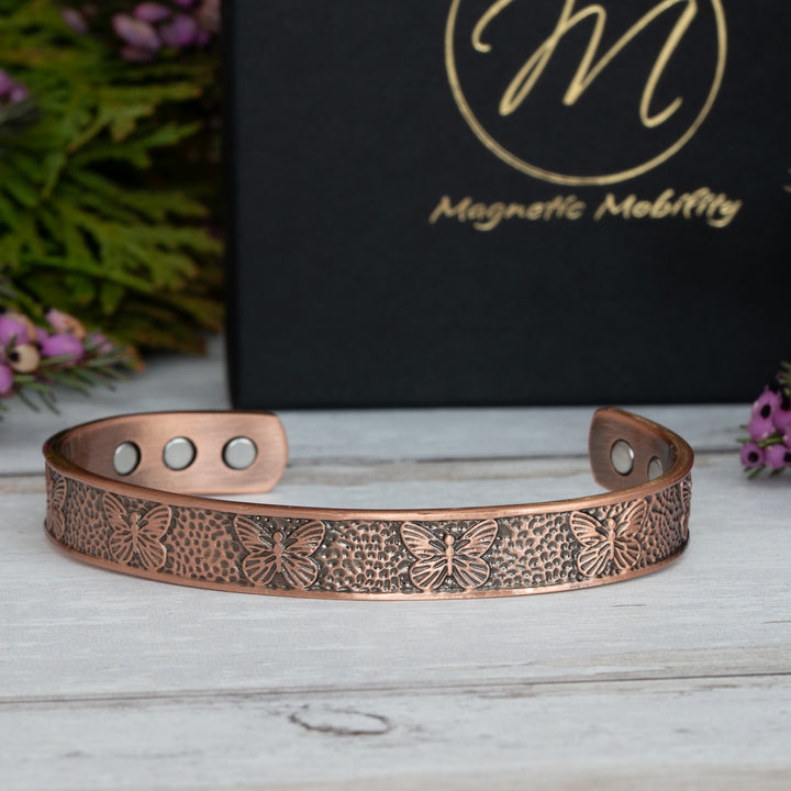 Buddleia Copper Bangle