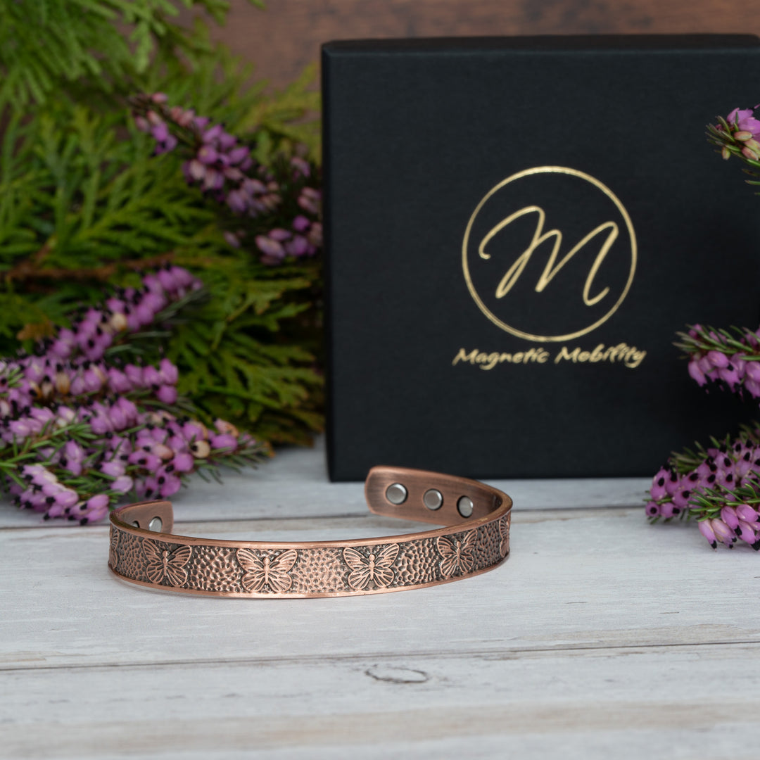 Buddleia Copper Bangle