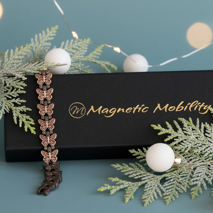 Buddleia Copper Magnetic Bracelet
