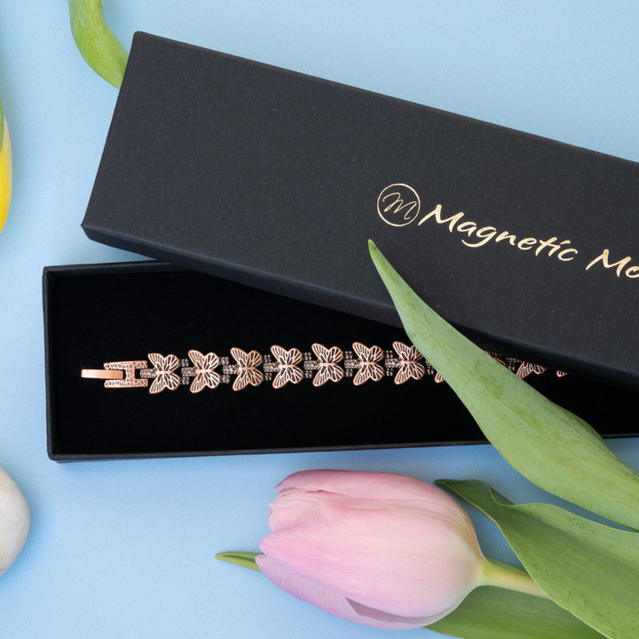 Buddleia Copper Magnetic Bracelet
