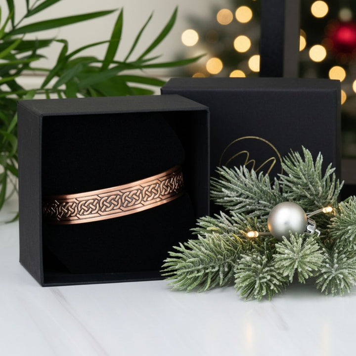 Burdock Copper Bracelet with 18 magnets