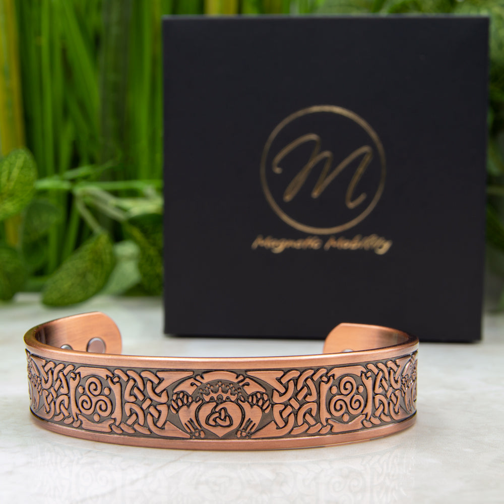 Cladagh Design Copper Magnetic Bracelet from Magnetic Mobility for Arthritis pain4 9f69eb06 f9ef 4113 b7a0 9d95174035e8